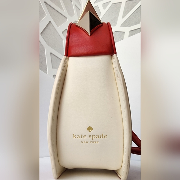 Kate Spade Ooh la la Red Carpet Bird Crossbody Purse 2018 Like New! - Picture 6 of 14